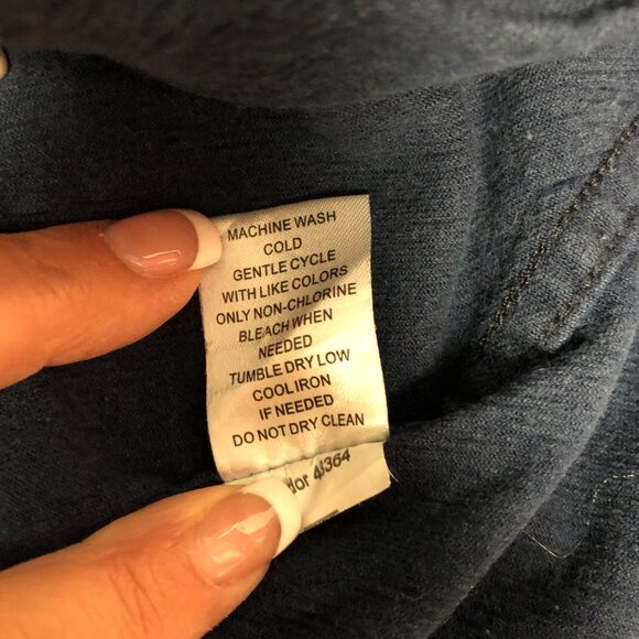 On The Byas Western Shirt Mens Size Medium Blue Southwestern Long Sleeve - Picture 6 of 7